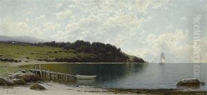 Sailboats Along The Coast by Alfred Thompson Bricher