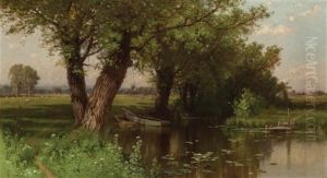 Summer Pond, Southampton by Alfred Thompson Bricher