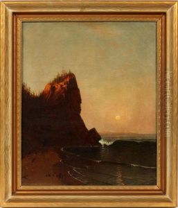 Cliffs At Mount Desert by Alfred Thompson Bricher