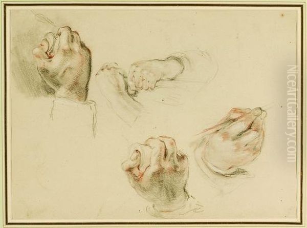 Studie Of Hands - view 1