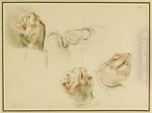 Studie Of Hands by Sir William Allan
