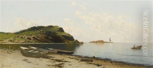 West Island, Seaconnett Point, Rhode Island (a Sunny Day On The Coast) by Alfred Thompson Bricher