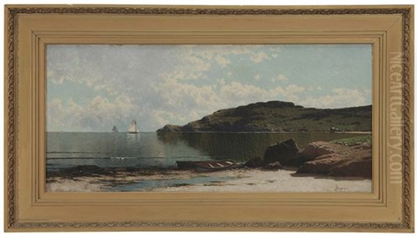 Calm Inlet, Possibly Bailey's Island, Maine - view 1