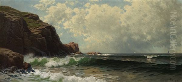 Coastal Scene Near Newport - view 1
