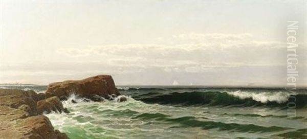 Marine Scene (off Bailey's Island, Maine?) - view 1