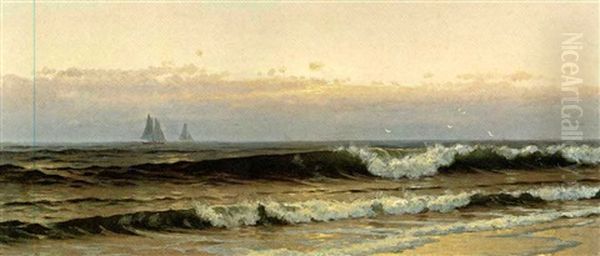 Sailboats On The Ocean - view 1