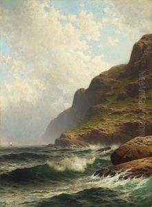 Along A Rocky Coast, Grand Manan by Alfred Thompson Bricher