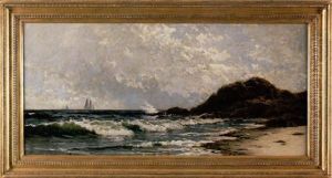 New England Coastal Scene by Alfred Thompson Bricher