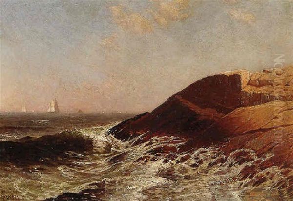 Rocky Coast, Narragansett Bay - view 1