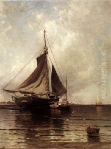 Harbor Scene Harbor Scene
