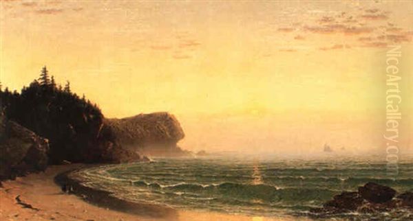 Seascape, Sunset - view 1