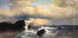 Ships Off The Maine Coast by Alfred Thompson Bricher