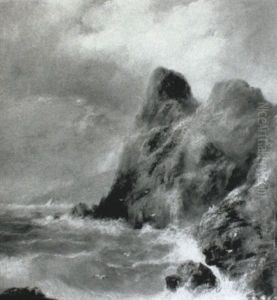 Rocky Shore by Alfred Thompson Bricher