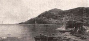 A Lobster Cove by Alfred Thompson Bricher