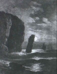 Nocturnal Seascape by Alfred Thompson Bricher