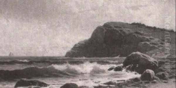 Grand Manan With Sailboat - view 1