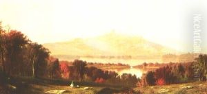 New England Landscape In Autumn by Alfred Thompson Bricher