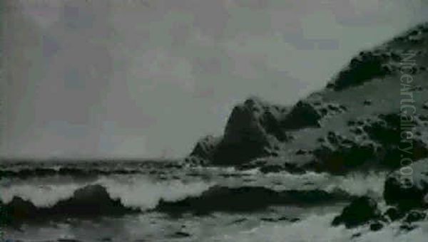 Coastal View With Sailboats - view 1