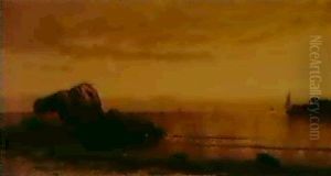 Seascape At Sunset by Alfred Thompson Bricher