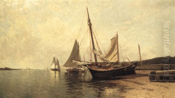 Calm Morning, Portland Harbor - view 1