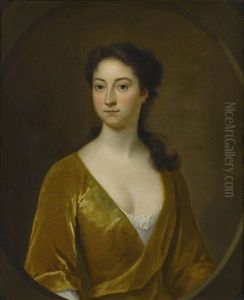 Portrait Of A Woman by Charles Bridges