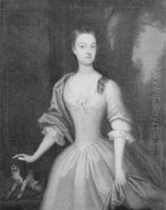 Portrait Of A Lady by Charles Bridges
