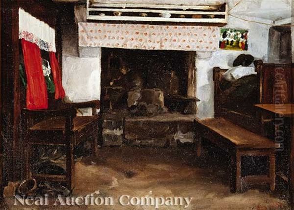 Interior By The Fire Place - view 1