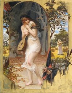 Nachtliches Stelldichein by Frederick Arthur Bridgman