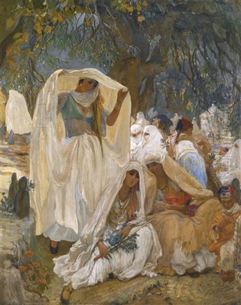 Women Of Blidah On The Day Of The Prophet - view 1