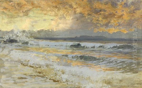 Sunset Of The Waves - view 1