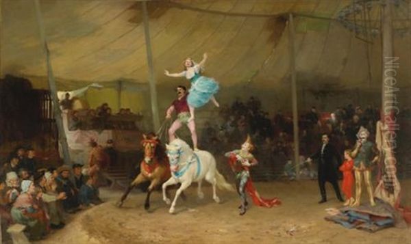Un Cirque En Province (the American Circus In France) - view 1