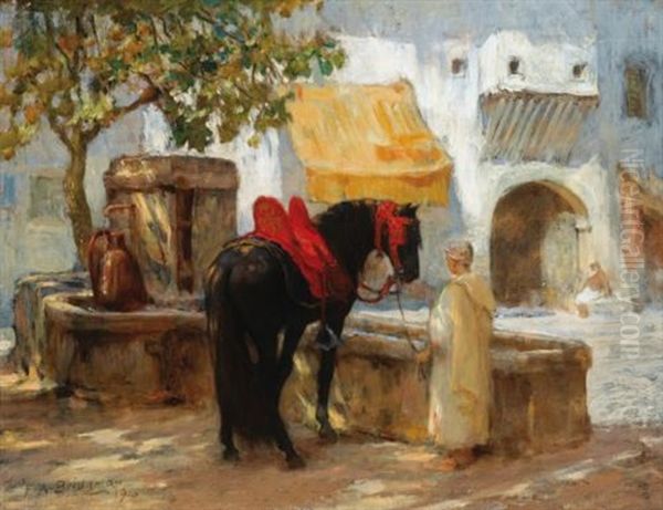 Cheval A La Fontaine - view 1