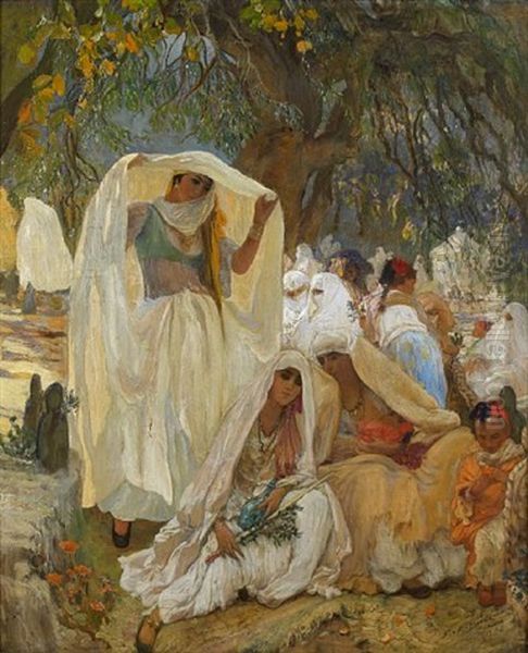 The Day Of The Prophet At Blidah, Algeria - view 1