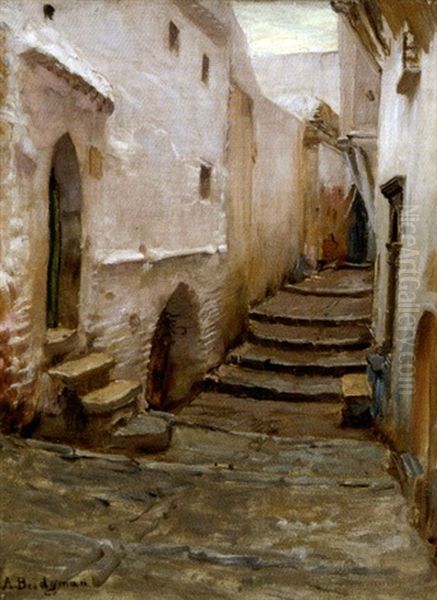 Une Rue De La Casbah D'alger - view 1