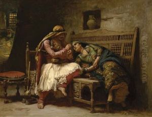 The Queen Of The Brigands by Frederick Arthur Bridgman