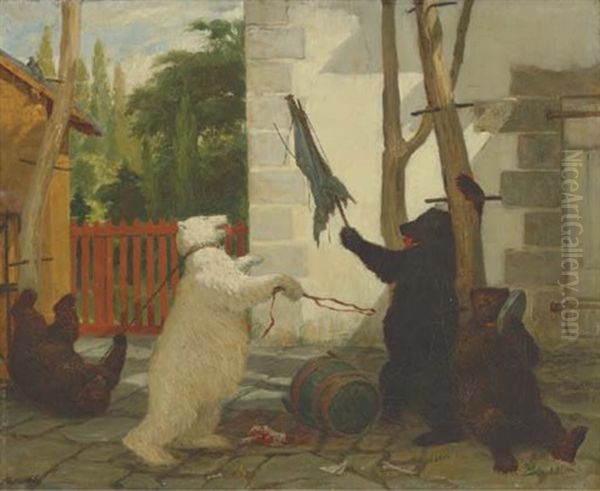 Fighting Bears - view 1
