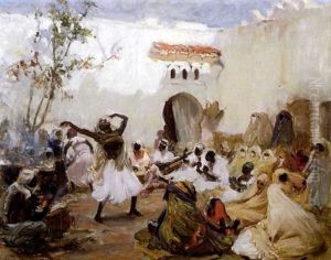 Les Aissouas, Etude Pour La Fete De Blidah