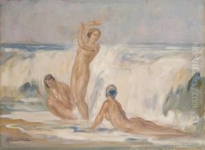 La Vague by Fernand Allard L'Olivier