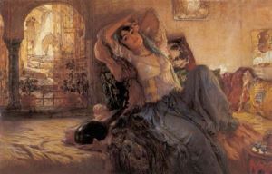 The Odialisque by Frederick Arthur Bridgman