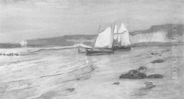 Voiliers Pres De La Plage - view 1