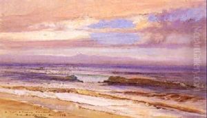 Bord De Mer, Algerie by Frederick Arthur Bridgman