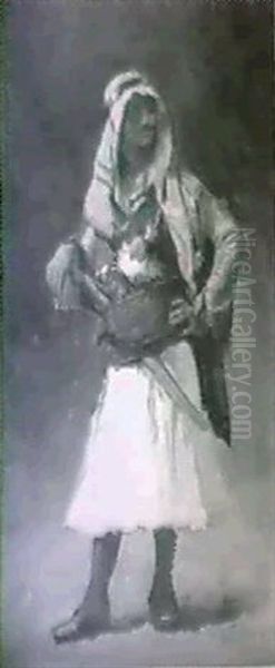Middle Eastern Soldier - view 1