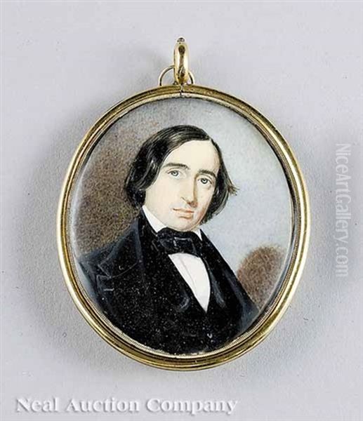 Portrait Of Gentleman With Dark Hair - view 1