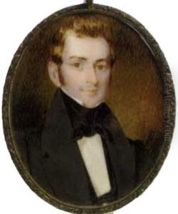 Portrait Of James Maxwell Kennedy by Hugh Bridport
