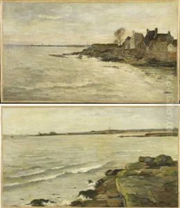Cotes Bretonnes (pair) by Jacques Alfred Brielman
