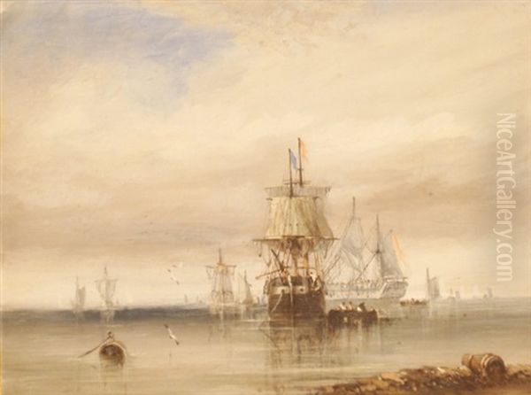 The Galatea In Port Phillip Bay - view 1