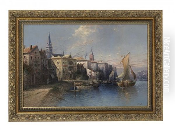 Fishing Boats In The Harbor - view 1