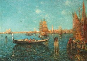 Venetian Scene by Nicholas Briganti