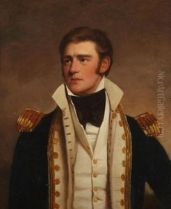 Portrait Of British Admiral Henry John Rous