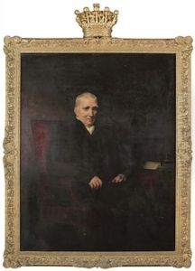 Portrait Of John Scott, 1st Earl Of Eldon In A Black Coat, A Letter Addressed To Lady Elizabeth Repton, New Norfolk Street On A Table To The Left Portrait Of John Scott, 1st Earl Of Eldon In A Black Coat, A Letter Addressed To Lady Elizabeth Repton, New Norfolk Street On A Table To The Left
